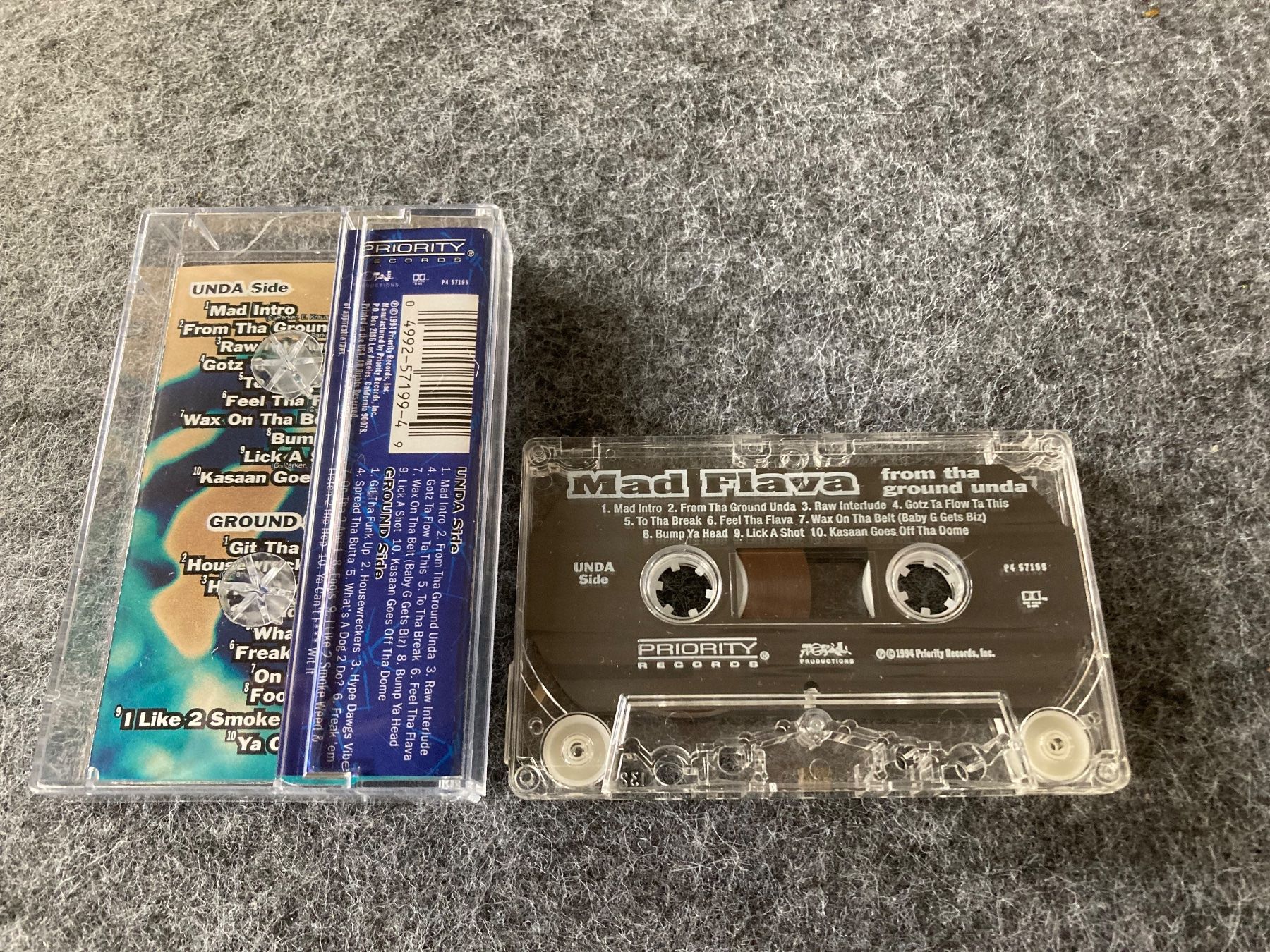 Kompaktkassetten: Mad Flava - From Tha Ground Unda (MC) – Gebraucht aus Fribourg von Karushi 4