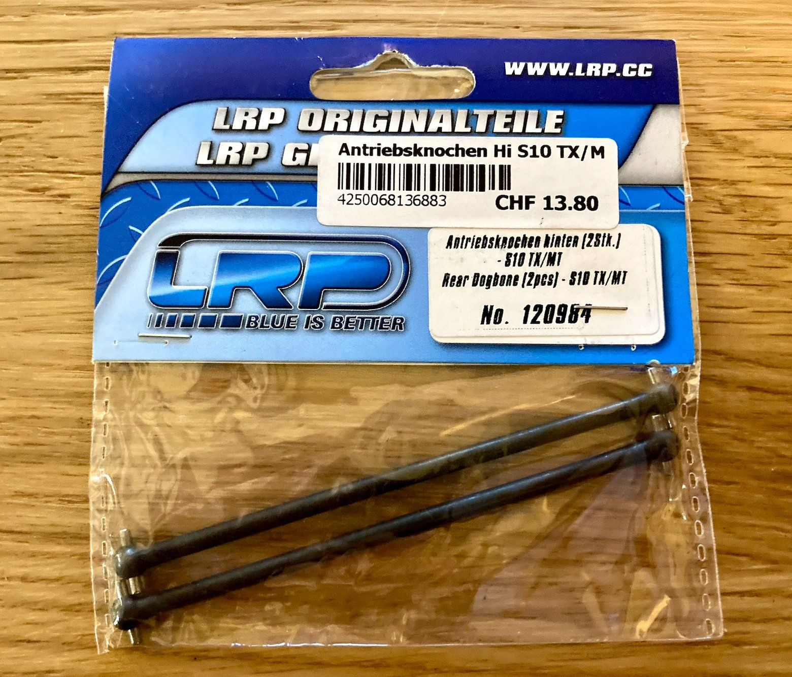 LRP cardan 100mm Rear (2pcs) - S10 Blast TX/MT/SC - 120984 (Neu und  originalverpackt) in Lausanne für CHF 10.5 – mit Lieferung auf Ricardo  kaufen