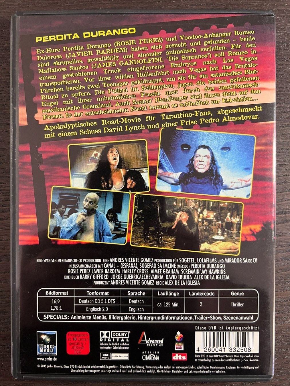 Alle DVDs: Perdita Durango – Gebraucht aus Zürich von FilmFreunde 1