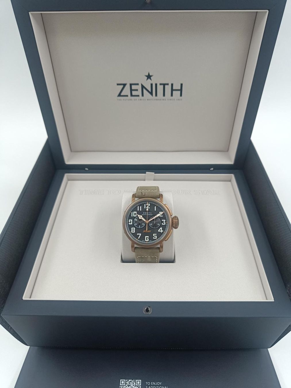 Zenith Uhren: ZENITH " PILOT TYPE 20 CHRONOGRAPH " IN BRONZE, 45 MM – Neu (gemäss Beschreibung) aus Luzern von EdiGem 2