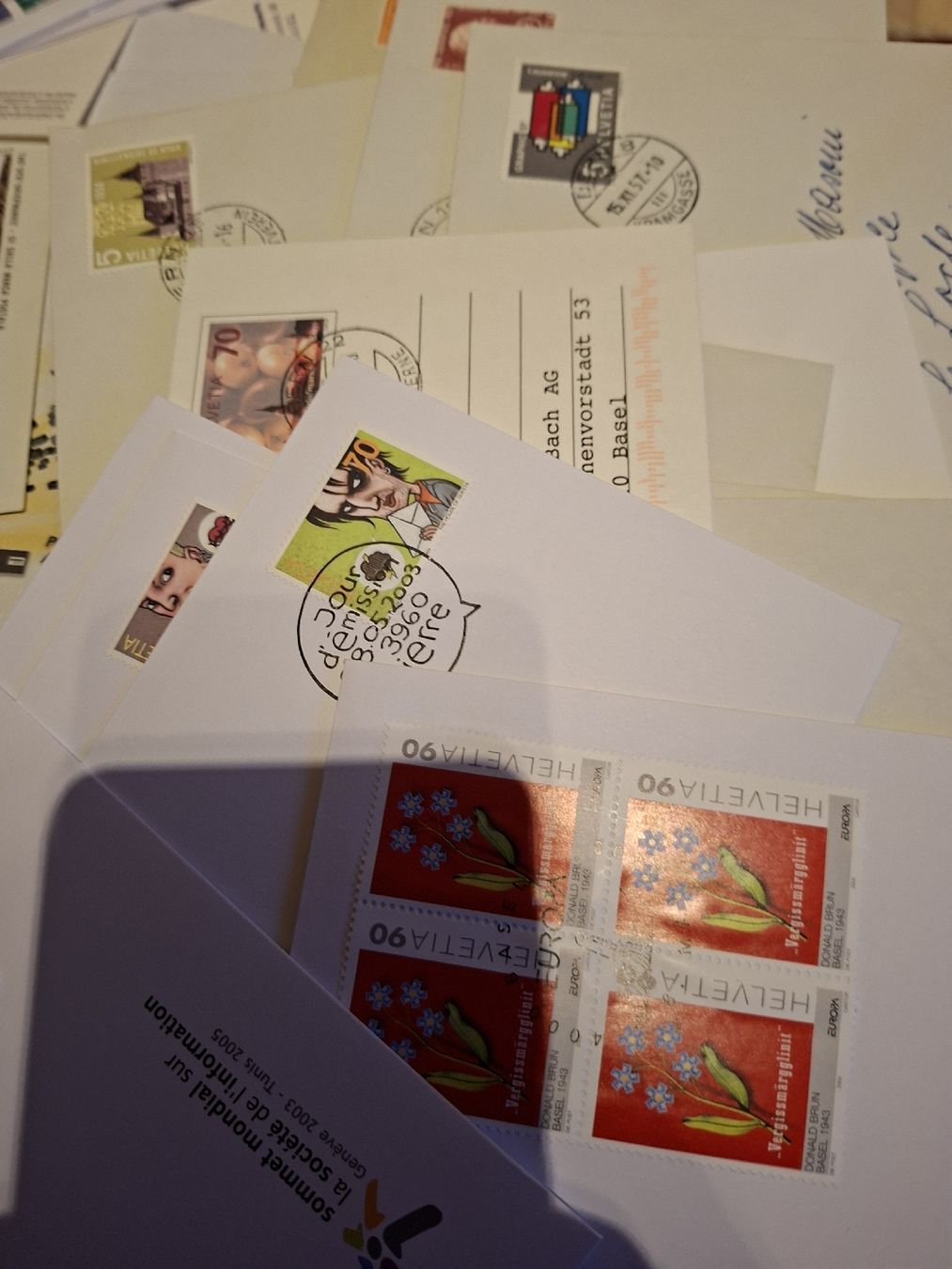 Tous les timbres: 600 - 700 Briefe / FDC / Karten eca  – D'occasion à Balgach par SIMEON27 2
