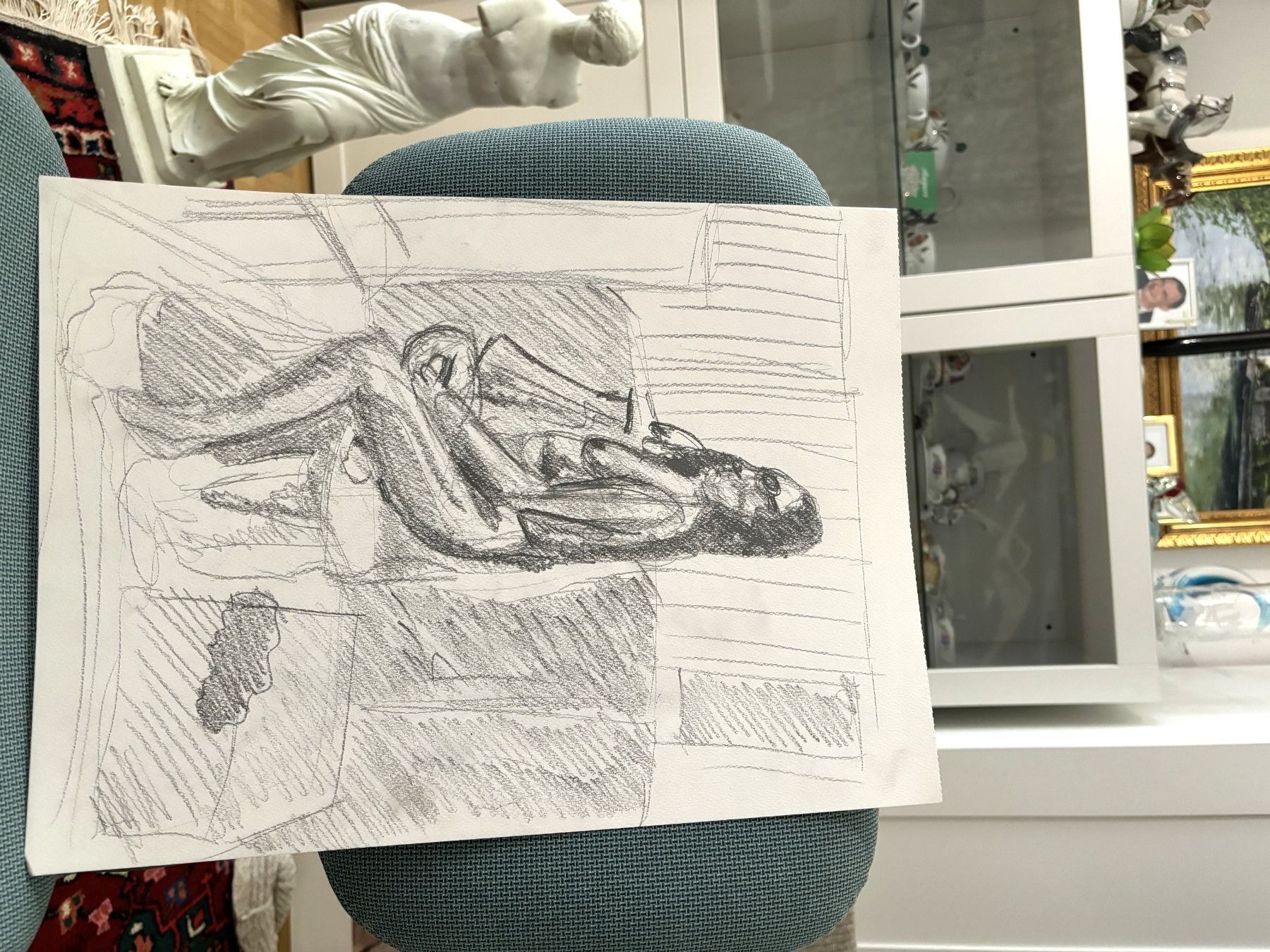 Foto & Immagini: Akt Bild   Echte Zeichnung Anonym – Usato da Zürich venduto da Nofelet31 3