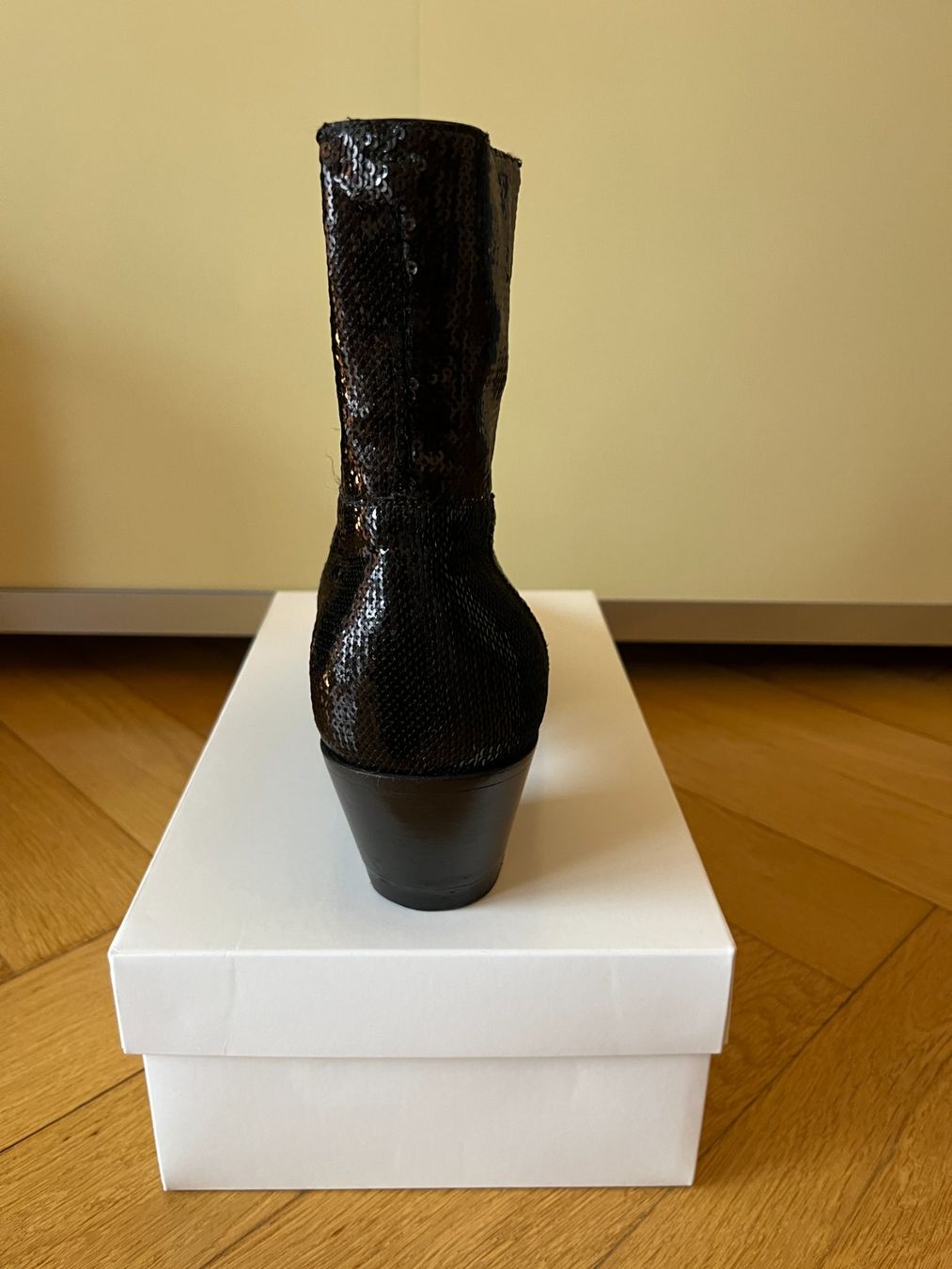 Celine Scarpe da uomo: Celine Sequin Jacno Boots - Rare! – Nuovo (secondo la descrizione) da Zürich venduto da Ankawhi 2