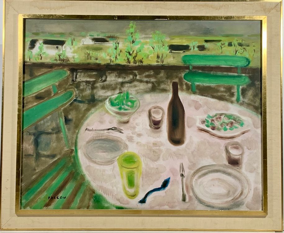 Jacques Falcou (19121975) großes Stillleben Gemälde Acheter sur Ricardo
