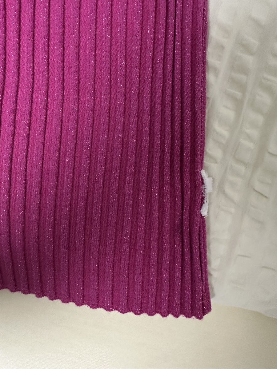 Guess Maglioni & Felpe: Guess Rollkragenpullover kurzarm pink glitzerig – Usato da Glattbrugg venduto da SMusic98 3