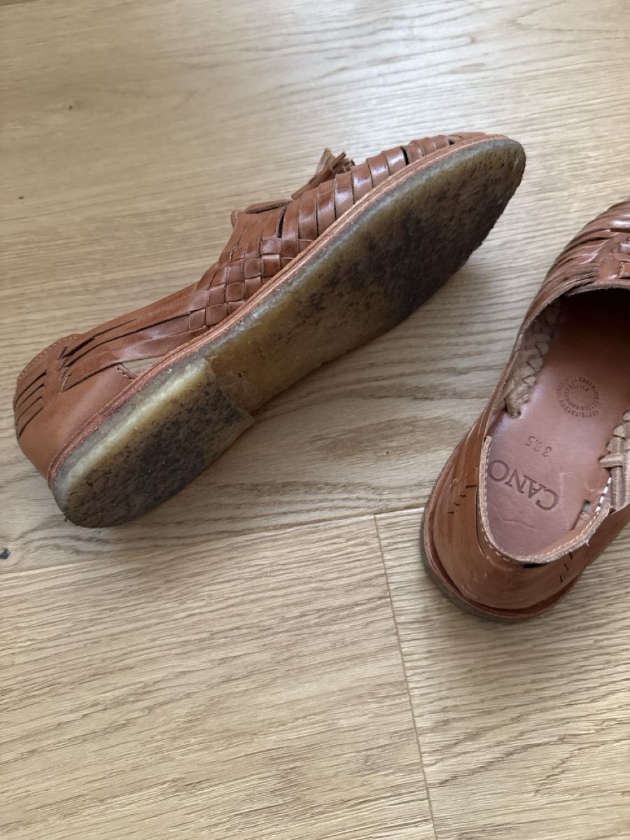 Scarpe da donna: Cano Leder Sommerschuhe 38.5 – Usato da Steg VS venduto da Billakruuu 3