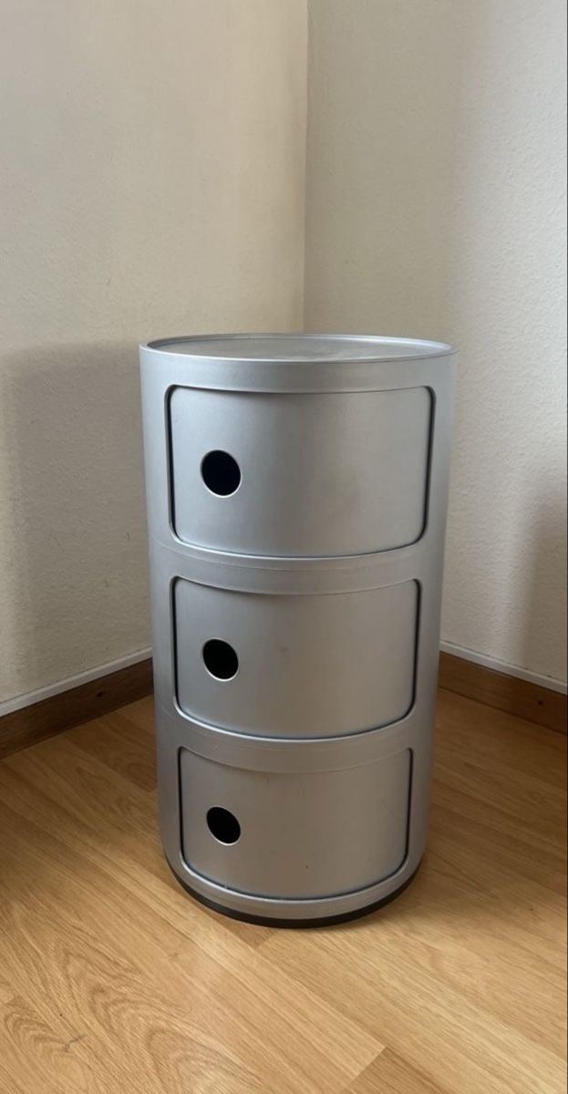Kartell Comodini: Kartell Componibili 3, original, grau – Usato da St.Gallen venduto da eli_tcd6