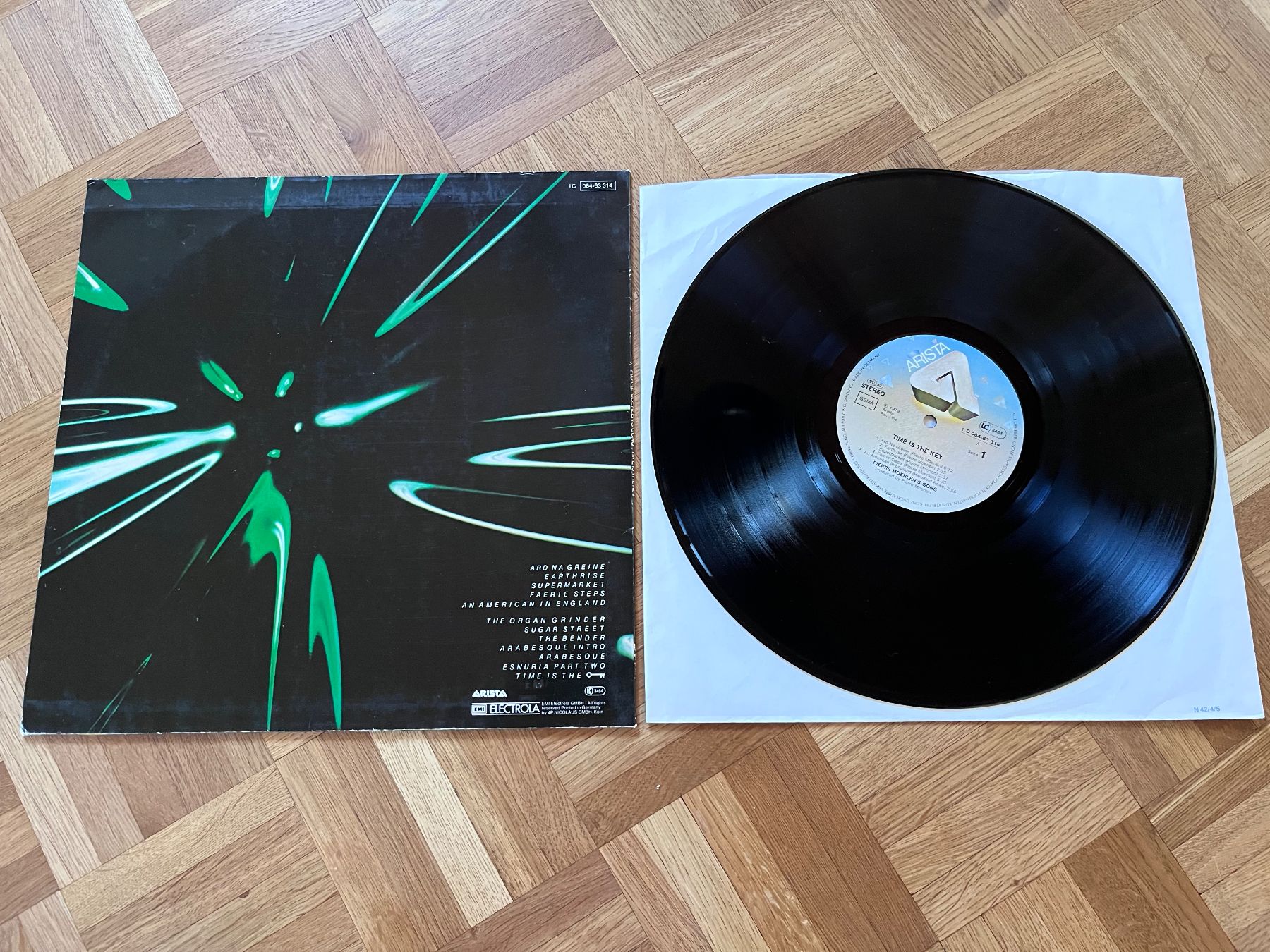 Vinyles: Gong - Time is the Key – D'occasion à Giebenach par Wurlitzer70 1