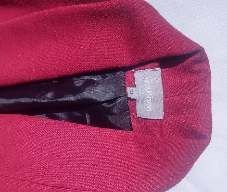 Maddison Giacche: Maddison Blazer Gr. 36 in Rot – Usato da Zollikofen venduto da toenu23 3