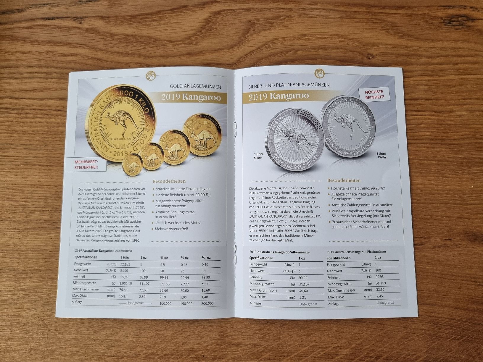 Tutti le monete: Münzkatalog Perth Mint 2019 – Nuovo (secondo la descrizione) da Emmen venduto da III-II-I-meins 1