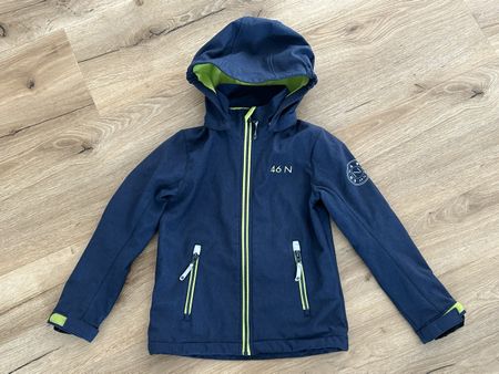 Kinderjacke Grösse 128 46 Nord dunkelblau guter Zustand
