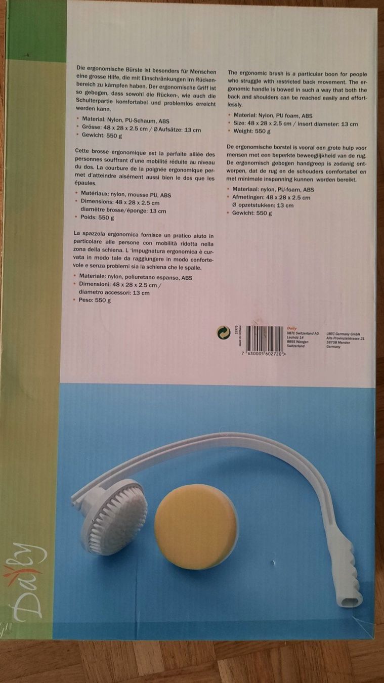 Altre attrezzature per stalle: Ergonomische Bürste – Nuovo e nell'imballaggio originale da Aarau venduto da crissta 2