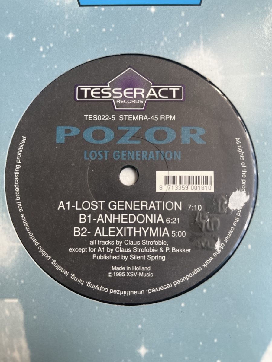 Schallplatten: Pozor Hard Trance / Acid Vinyl – Gebraucht aus Wangen b. Olten von break72 1