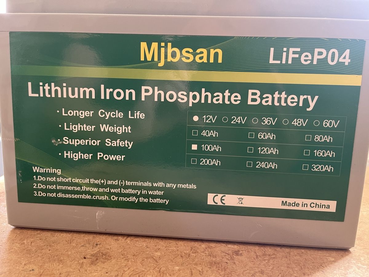 Solargeräte und Solarprodukte: 100Ah LiFePO4 Lithium Battery – Gebraucht aus Gutenswil von HMrank