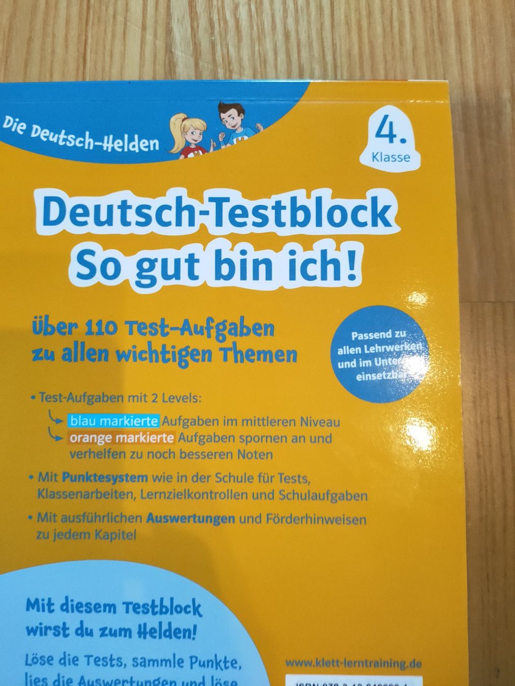 Libri: Deutsch Testblock 4Klasse – Nuovo e nell'imballaggio originale da Ins venduto da variable 2