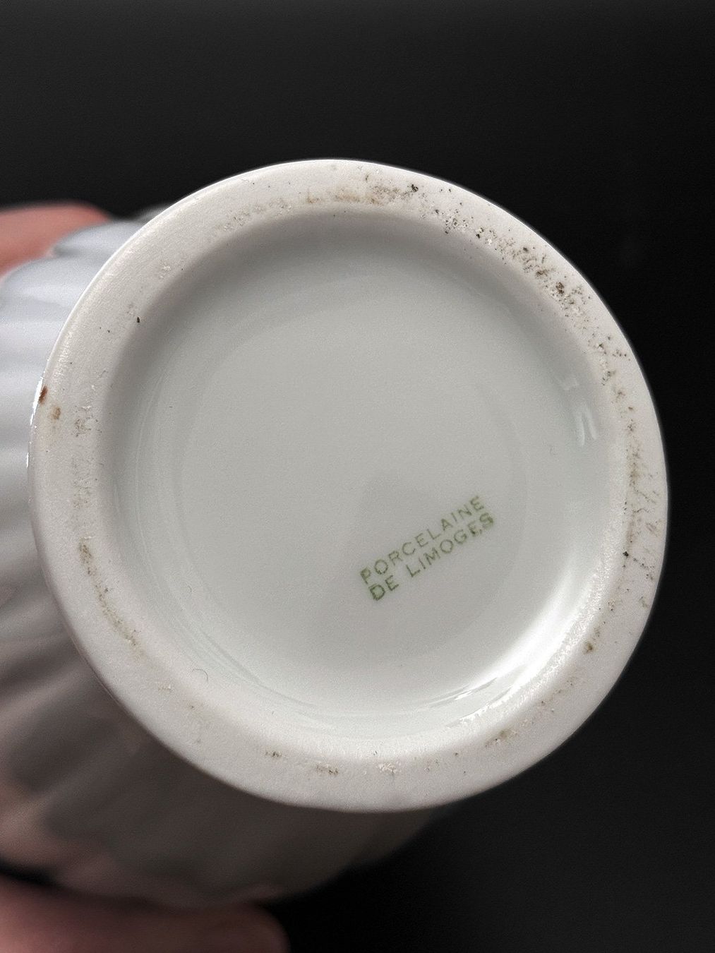 Vasi & Recipienti: Elegante weisse Limoges Vase – Usato da Luzern venduto da Eukalyptus 5