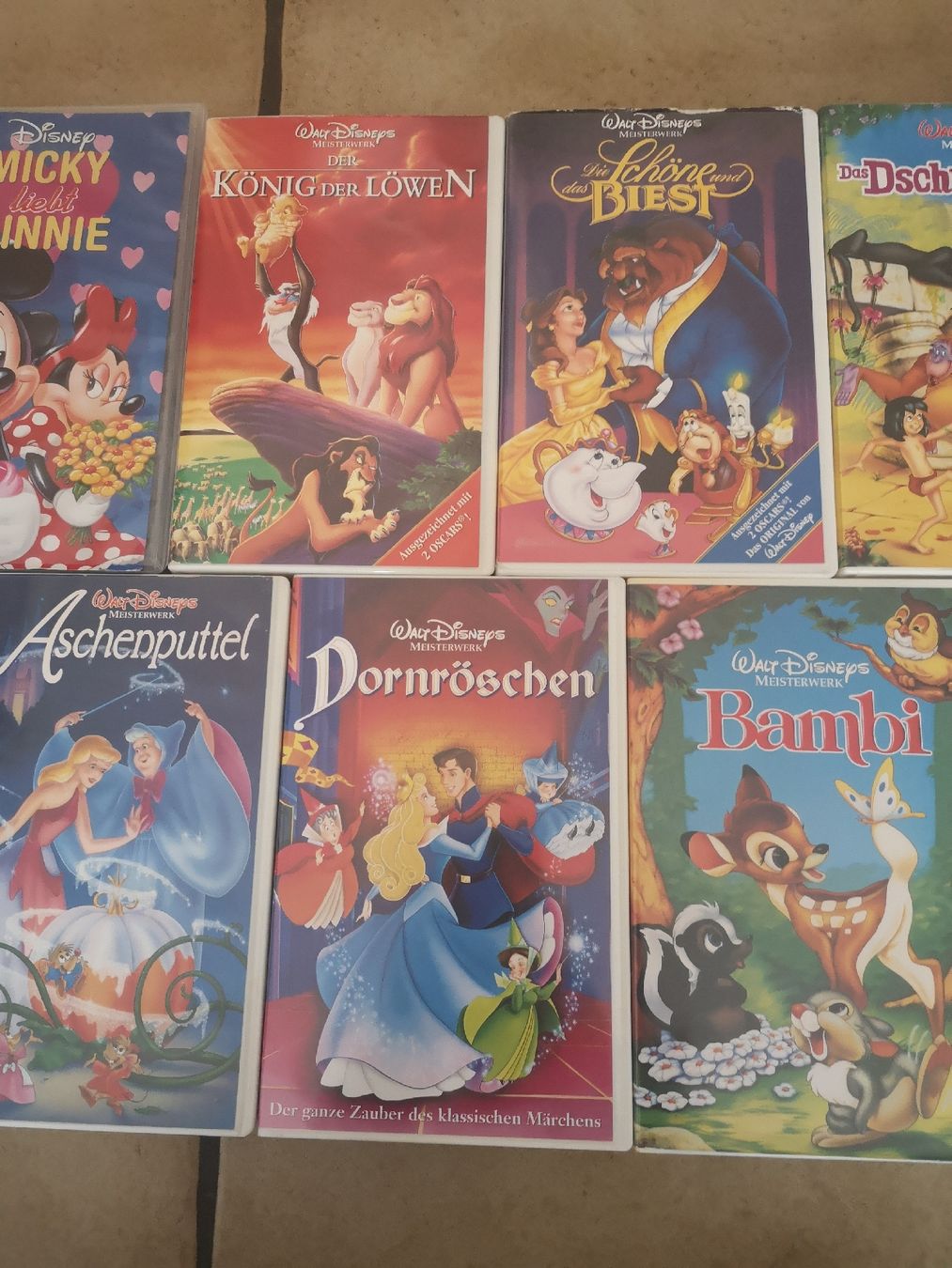 Tutti i VHS: Sammlung 9 Disney VHS Kasetten – Usato da Ibach venduto da FlyingFox26 2