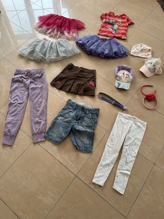 Lot U habits fille 110-116 tutus