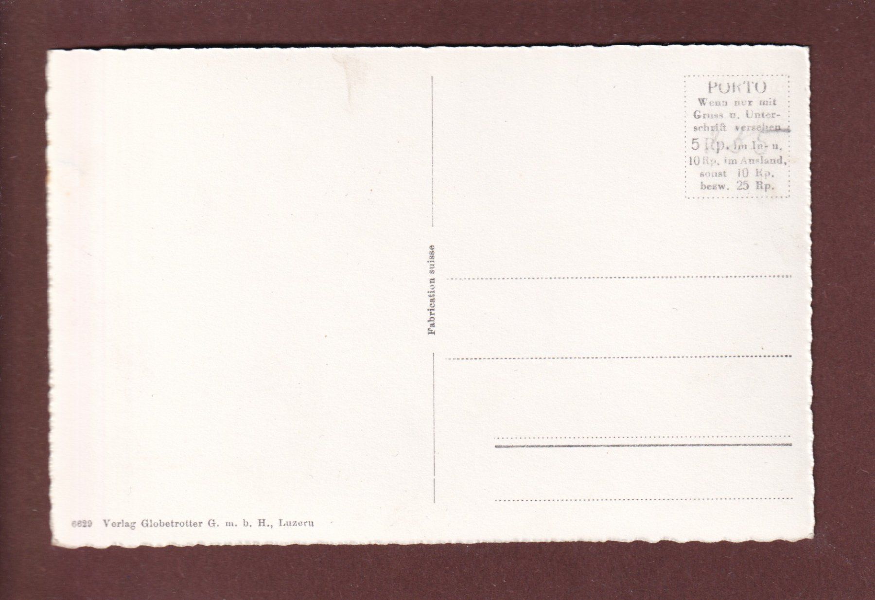 Cartoline postali: IBERGEREGG – Usato da Pully venduto da nicecards 1