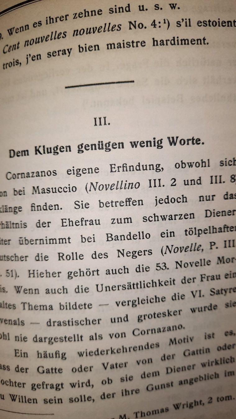 Bücher: DIE SPRICHWORT-NOVELLEN  DES PLACENTINERS ANTONIO  CORNAZANO – Gebraucht aus zürich von gabab 6