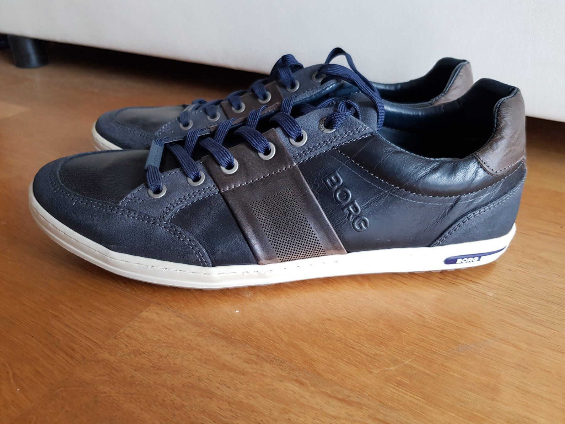 Herrenschuhe: Leder Sneaker von BORG Gr.43 – Neu und originalverpackt aus Reinach AG von innamac 1