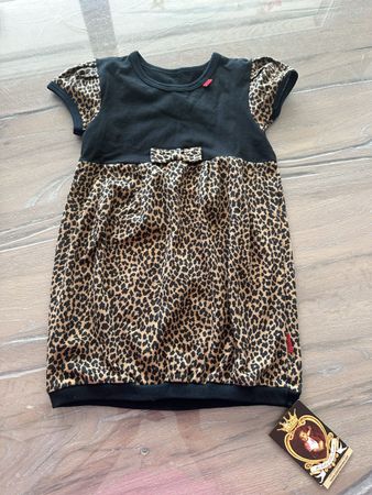 Mädchen Kleid SixSixSeven Leo schwarz Grösse 110-116 neu🐆