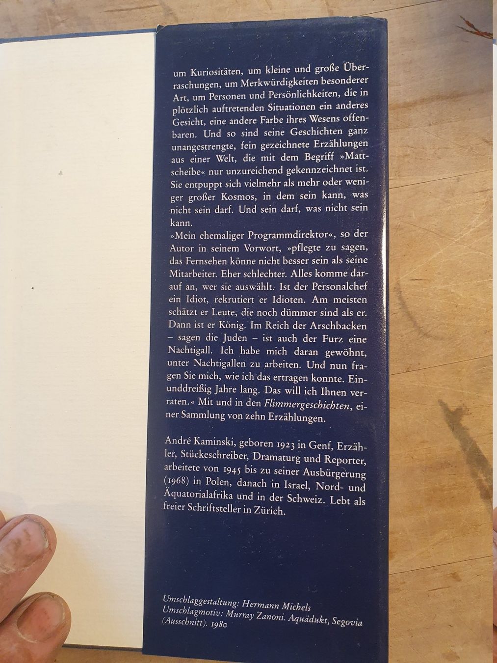 Libri: Flimmergeschichten André Kaminski Insel – Usato da Zürich venduto da loosebone 2