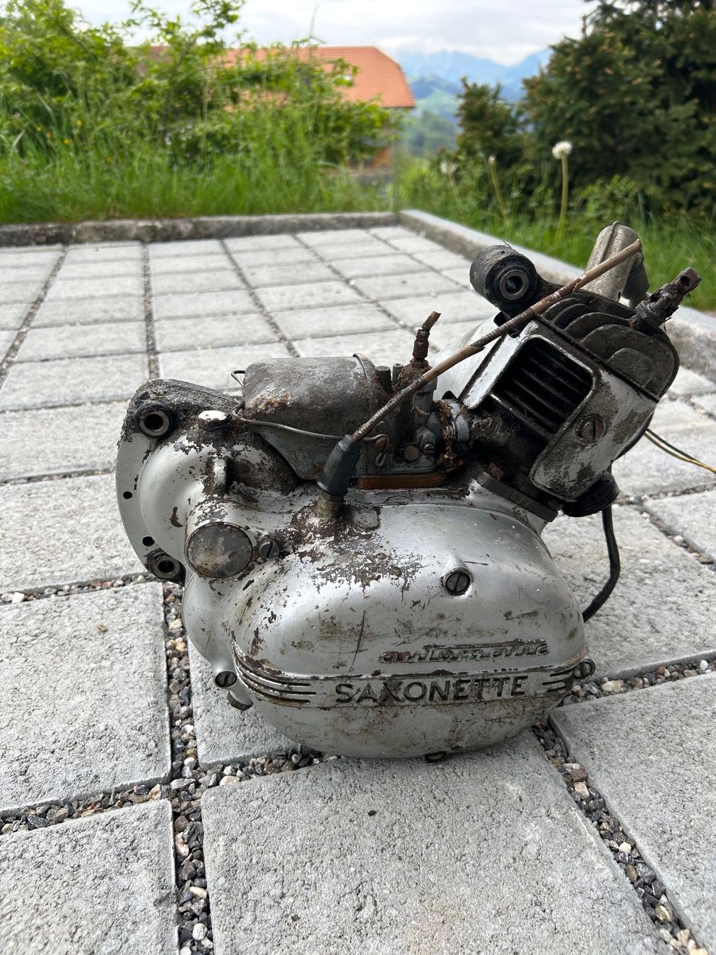 Sachs Parti ricambio per ciclomotori: Sachs 502 Saxonette Mofa Motor – Difettoso da Fahrni b. Thun venduto da berger_tuning34 1