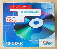 CD-R  Rohlinge  10er Pack in Jewel Leerhüllen
