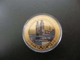 Medaille Zürich Grossmünster