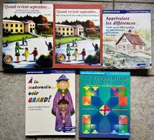 Divers livres de pédagogie
