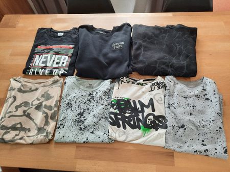 Oberteilepaket Gr. 158/164  Jungs