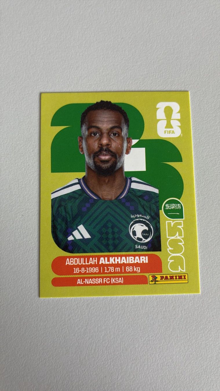 Panini Carte collezionabili: Carte panini 2026 - KSA 11 – Nuovo (secondo la descrizione) da La Neuveville venduto da Ibo2300
