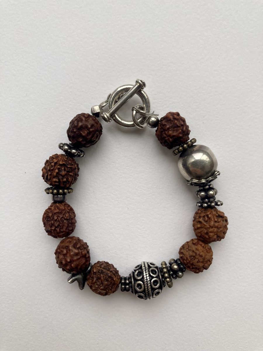 Bracciali & Braccialetti: Armschuck mit Rudraksha – Usato da Bern venduto da Economic-spider 1