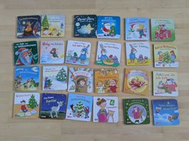 24 Kartonbüchlein Weihnachten