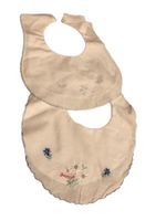 2 antike Kinderlätzchen, ideal für Teddy oder Puppe