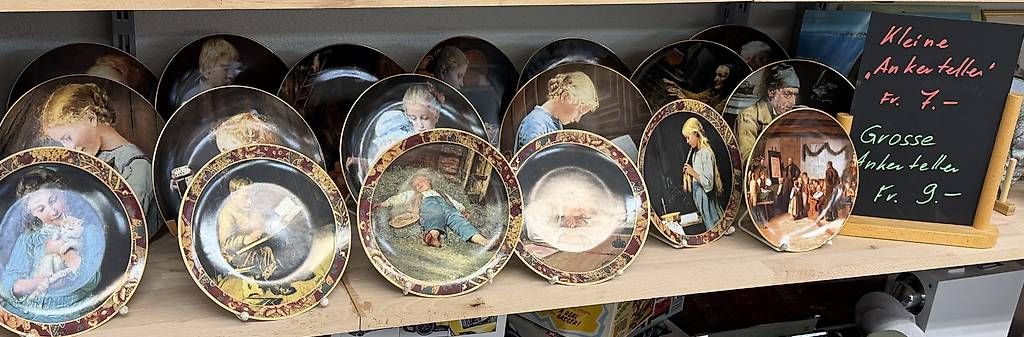 Alle Dekorationen: diverse Deko-Teller – Gebraucht aus Wolfwil von Hannes.L