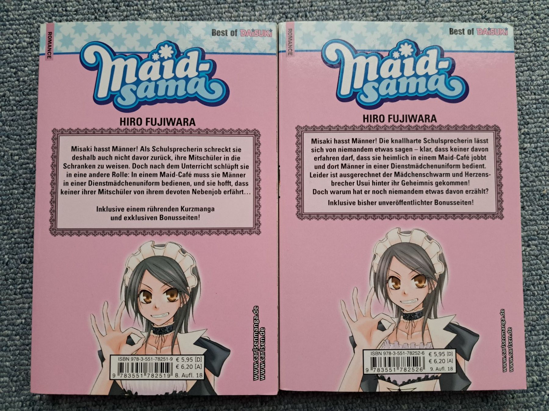 Comics: Maid-sama 1,2 Manga – Gebraucht aus Killwangen von KIANA08 1