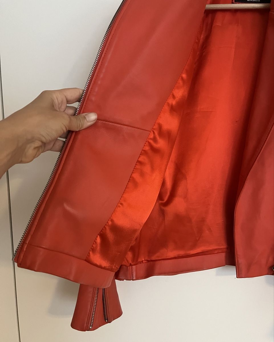 Giacche: Lederjacke Dunkel Orange – Usato da Basel venduto da mar_rlr9 4