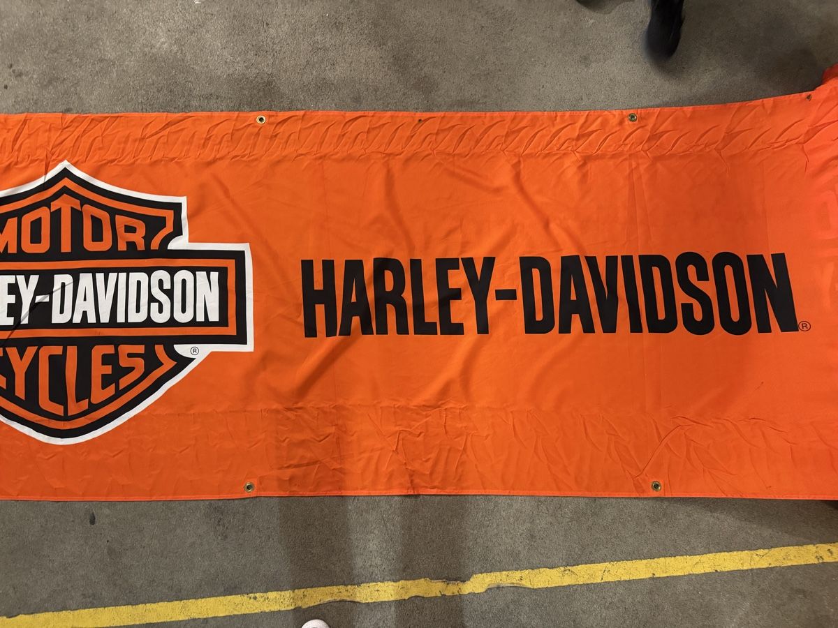Harley-Davidson Bandiere: Harley-Davidson Banner 48 Meter – Usato da Birmenstorf AG venduto da BIGD78 1