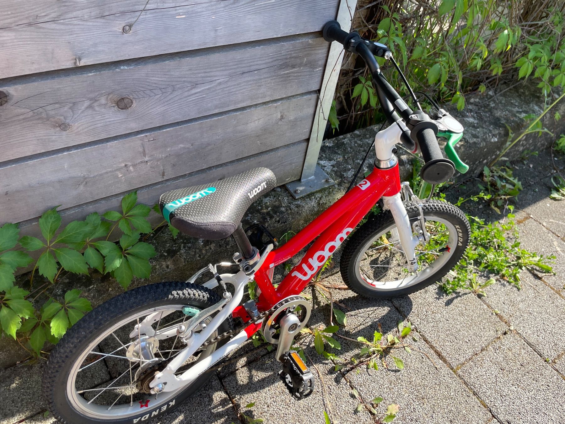 Woom 2  Kinderfahrrad 14 Zoll, Rot, Top-Zustand (Gebraucht) in Muri AG fr  CHF 345  nur Abholung auf Ricardo kaufen