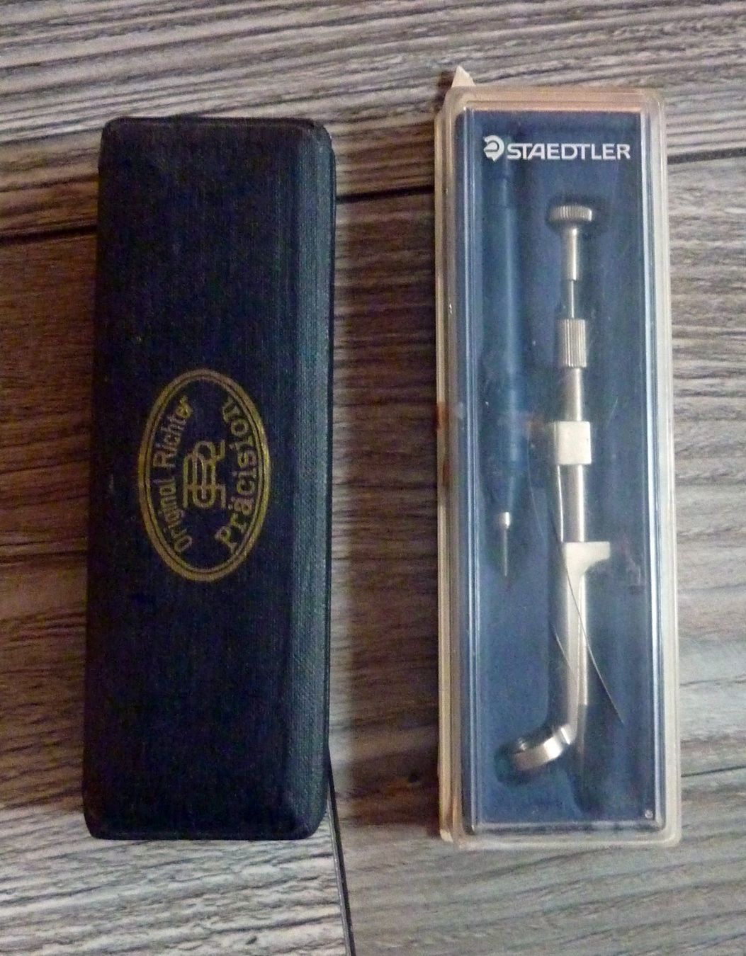 Compassi: Compas Balustre Richter Präcision + Staedtler – Usato da Bern venduto da Dedonegro