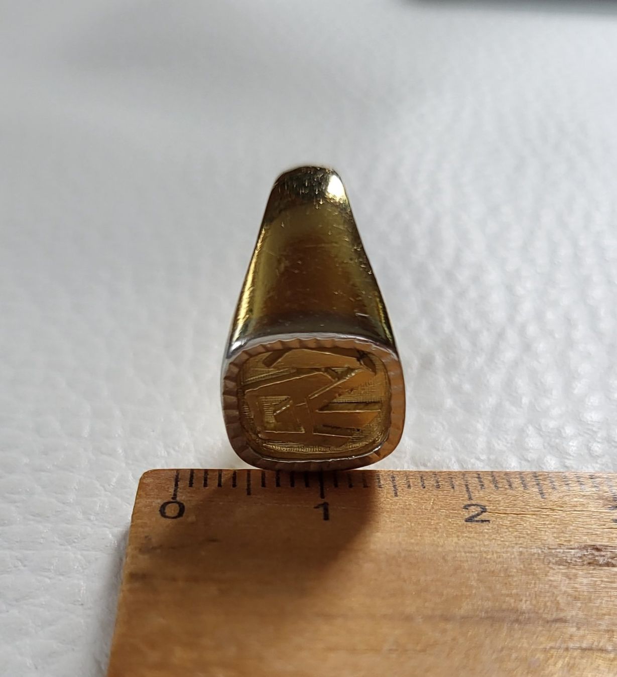 Anelli: Gold 750 Siegel Ring 18 Karat – Usato da Wald ZH venduto da Dasilver 4