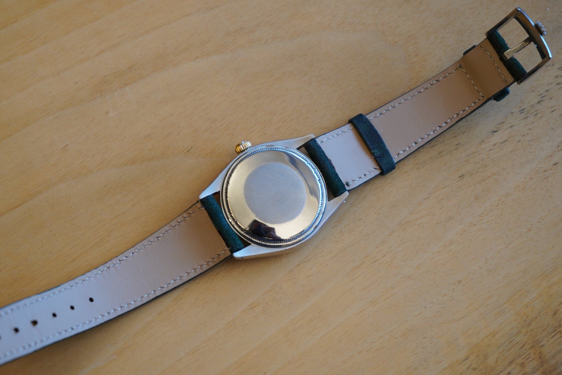 Rolex Uhren: Rolex - Oyster Perpetual - Green Dial -  Men - 1960 – Gebraucht aus Zürich von MatthiasBruetsch 6