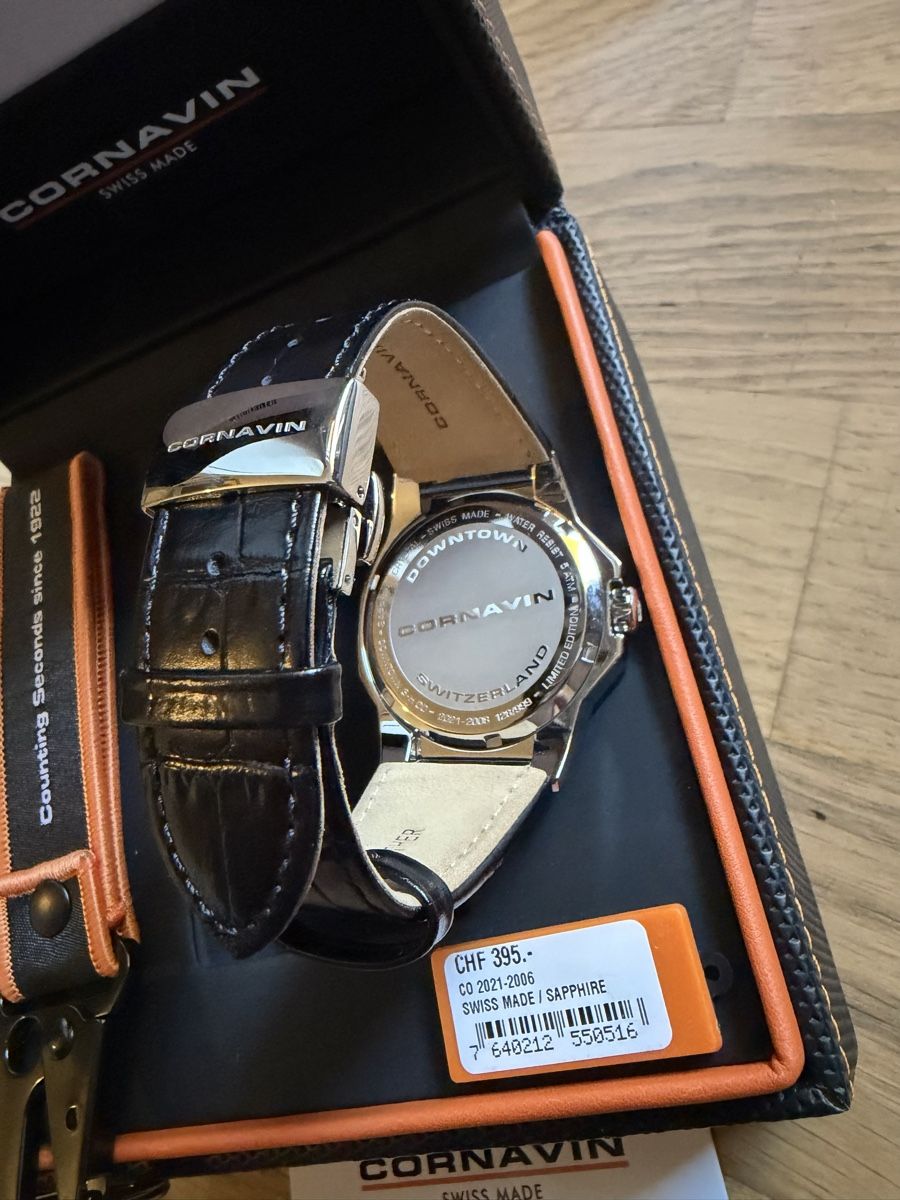 Orologi: CORNAVIN CO – Nuovo e nell'imballaggio originale da Bachenbülach venduto da RN-789 4