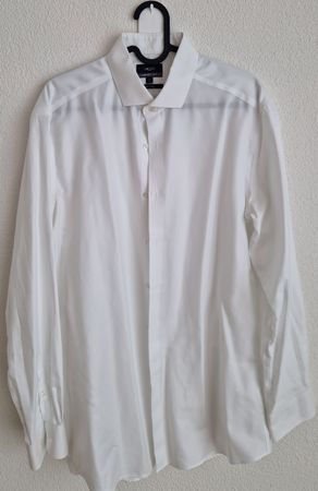 2 Weisse Hemden G2000 man - smart fit - Gr. 16/33 (M) bügelf