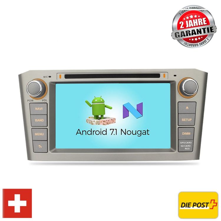 Toyota Avensis Android 7.1 Navi Usb T25