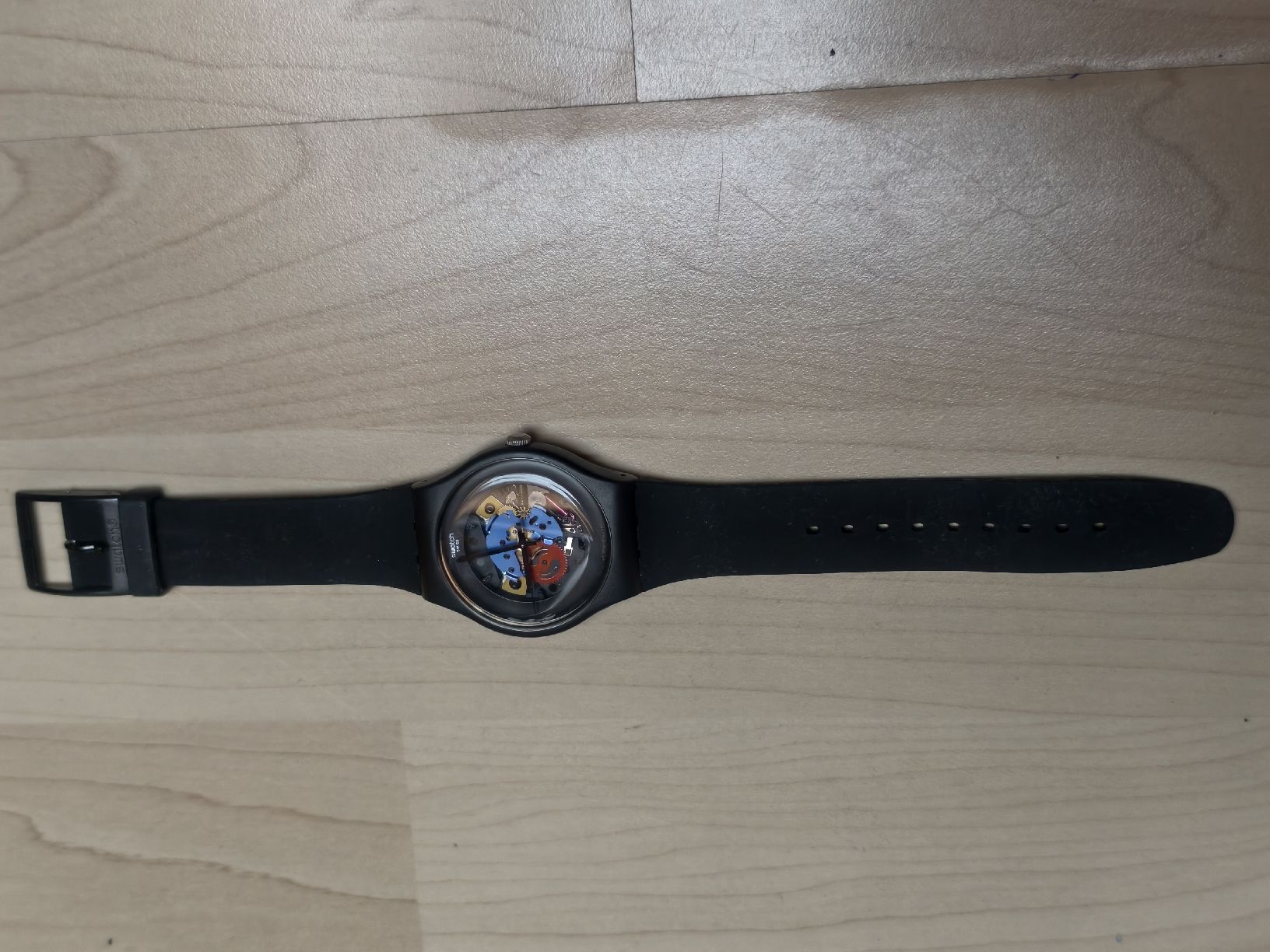 Swatch Orologi: Swatch Automaticuhr mit Sicht auf Uhrwerk. – Usato da Ringgenberg BE venduto da Tantal15125 2