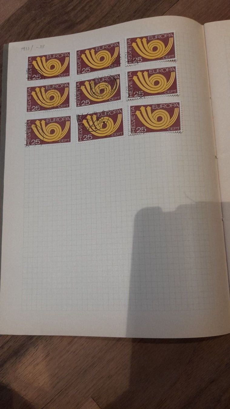 Alle Briefmarken: 1973-1979 – Gebraucht aus Balgach von SIMEON27 8