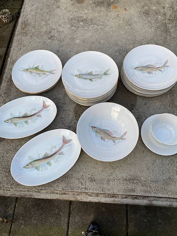Geschirrsets: Fischservice von Winterling Bavaria  – Gebraucht aus Wil SG von nicetohave54 1